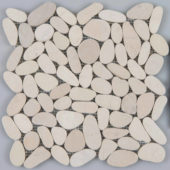 Serenity Ivory Flat Pebble | Gramercy Kitchen and Bath