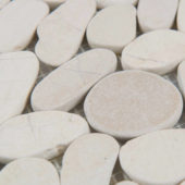 Serenity Ivory Flat Pebble | Gramercy Kitchen and Bath