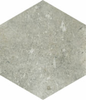 Seville 5.5X6.3” Grey Hexagon | Gramercy Kitchen and Bath