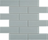 Shadow 2X6 Brick Mosaic | Gramercy Kitchen and Bath