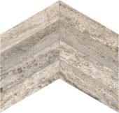 Silver Ash 2x8.5 Chevron Mosaic | Gramercy Kitchen and Bath