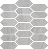 Spirit Silver Picket Mosaic | Gramercy Kitchen and Bath