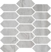 Spirit Silver Picket Mosaic | Gramercy Kitchen and Bath