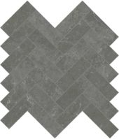 Stark Carbon 1.25x4 Herringbone Mosaic | Gramercy Kitchen and Bath