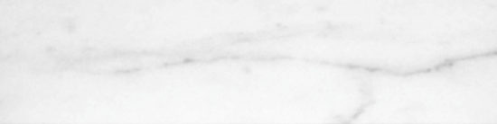 Statuario Venezia Honed 3X12 Bullnose | Gramercy Kitchen and Bath