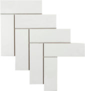 Step Up Mosaic Matte-Gloss Pearl | Gramercy Kitchen and Bath