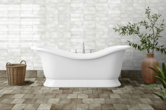 Surfside White 2.75x9.5 | Gramercy Kitchen and Bath