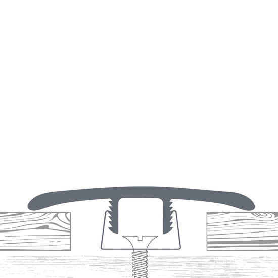 T-Mold 4558-Dove Grey | Gramercy Kitchen and Bath