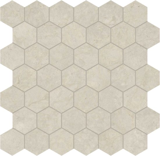 Tierra Halo 2 Hexagon Mosaic | Gramercy Kitchen and Bath