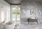 Treasure Blue Dream Onyx 12x24 Polished | Gramercy Kitchen and Bath
