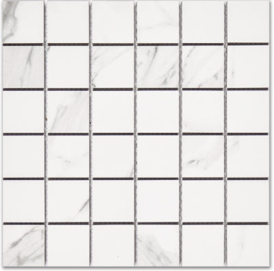 Treasure Statuario 2×2 Polished Mosaic