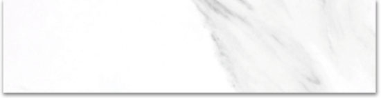 Treasure Statuario 3x12 Polished Bullnose | Gramercy Kitchen and Bath