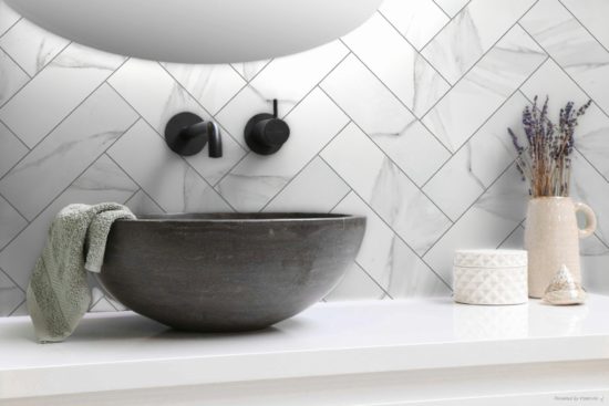 Treasure Statuario 4x12 Polished | Gramercy Kitchen and Bath