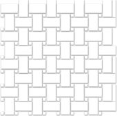 Treasure Ultimate Dolomite Polished Basketweave Mosaic | Gramercy Kitchen and Bath