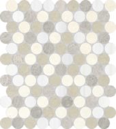 Utopio 1.25 Penny Round Dune Mosaic | Gramercy Kitchen and Bath