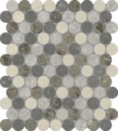 Utopio 1.25  Penny Round Terra  Mosaic | Gramercy Kitchen and Bath