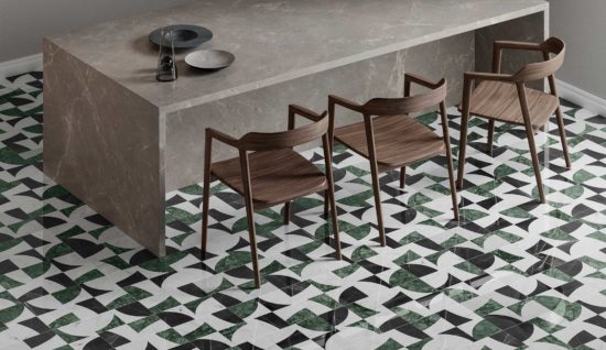 Utopio Eclypse Pine Mosaic | Gramercy Kitchen and Bath