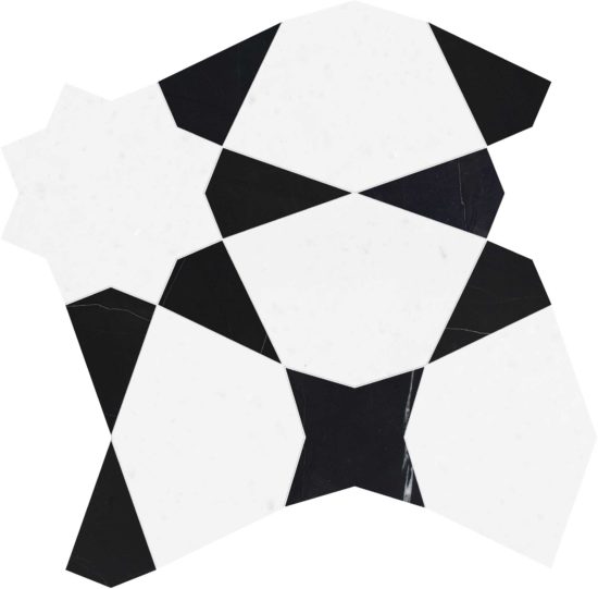 Utopio Stellar Nero Mosaic