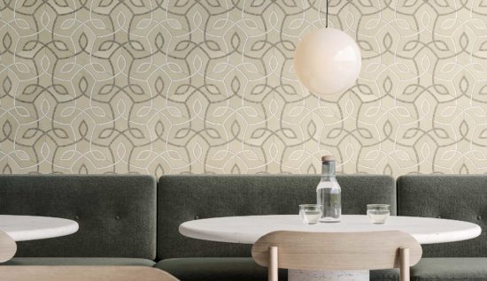 Utopio Vine Dove Mosaic | Gramercy Kitchen and Bath