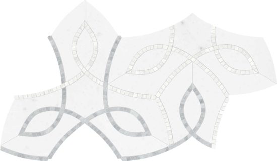 Utopio Vine Dove Mosaic | Gramercy Kitchen and Bath