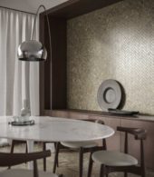 Velutto Ash 1.25x4 Herringbone Mosaic | Gramercy Kitchen and Bath