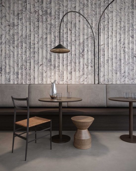 Viola Roccia 12x24 Curva | Gramercy Kitchen and Bath