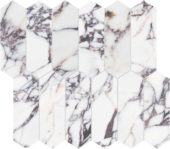 Viola Roccia 2x6 Picket Mosaic | Gramercy Kitchen and Bath