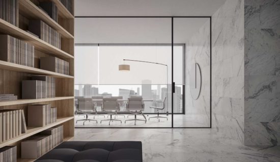 Virtue Bianco 18x36 | Gramercy Kitchen and Bath