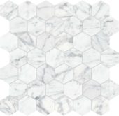 Virtue Bianco 2 Hexagon Mosaic | Gramercy Kitchen and Bath