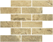 Walnut 2X6 Mosaic | Gramercy Kitchen and Bath