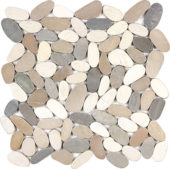 12X12 Flat Harmony Warm Blend | Gramercy Kitchen and Bath