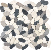 12X12 Flat Tranquil Cool Blend | Gramercy Kitchen and Bath