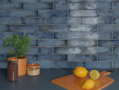 Aegean Blue 2X10W | Gramercy Kitchen and Bath