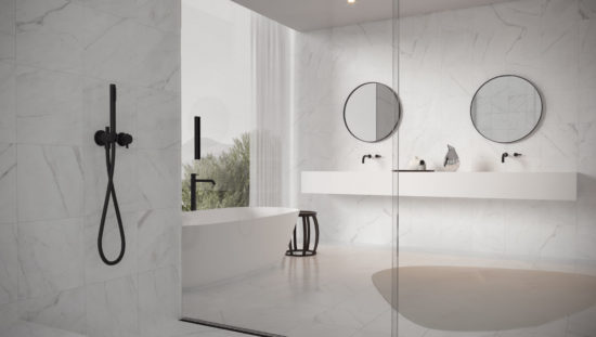 Altezza 13x13 Carrara | Gramercy Kitchen and Bath