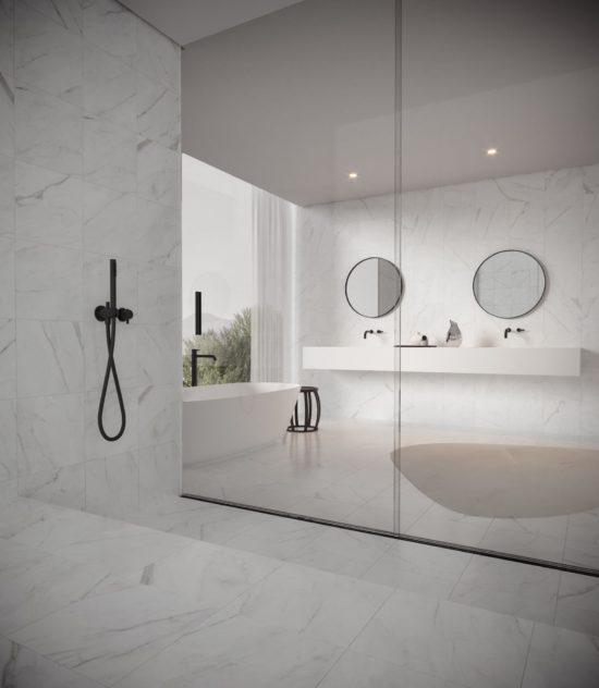 Altezza 13x13 Carrara | Gramercy Kitchen and Bath