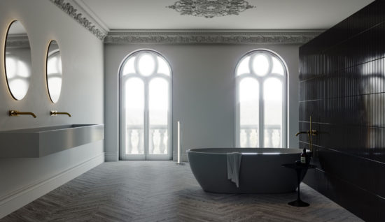Aspen 4x24 Grey Ridge | Gramercy Kitchen and Bath