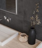 Cinq 13x13 Black | Gramercy Kitchen and Bath