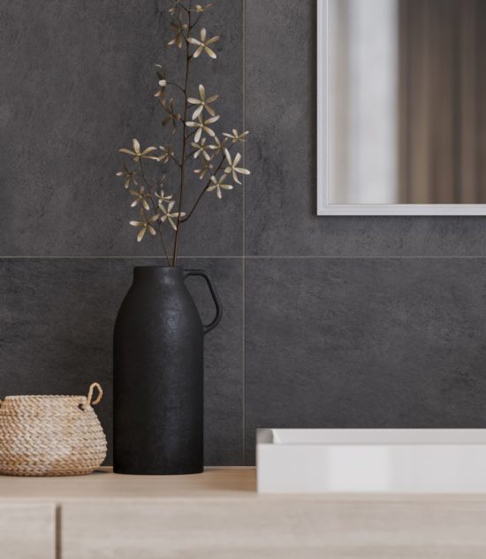 Cinq 13x13 Black | Gramercy Kitchen and Bath