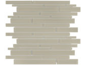 Earth Random Strip Mosaic | Gramercy Kitchen and Bath