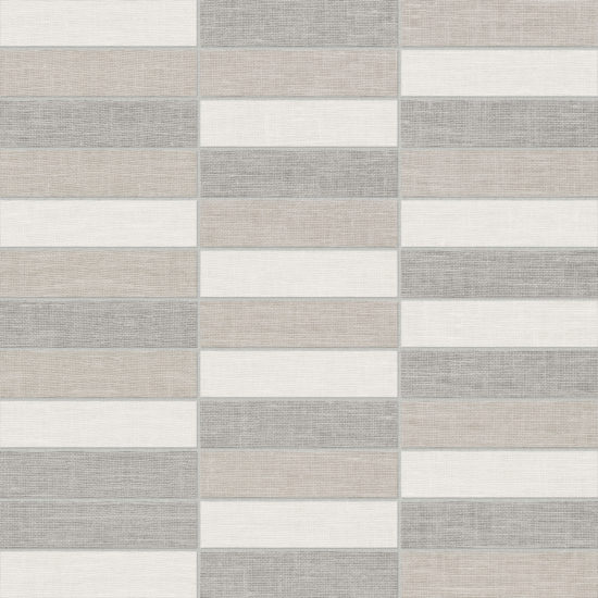 Fabrika 1X4 Stacked Mosaic Light Matte | Gramercy Kitchen and Bath