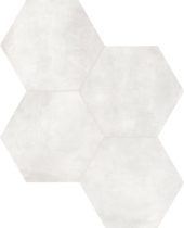 Form 7" Hexagon Ivory | Gramercy Kitchen and Bath