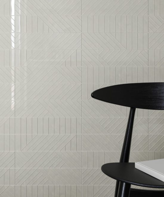 Geometra 3x12 Powder Maze | Gramercy Kitchen and Bath