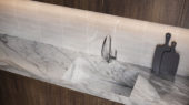 Geometra 3x12 Powder Maze | Gramercy Kitchen and Bath