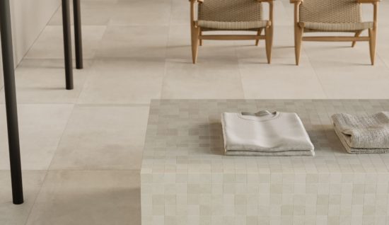 Industria 2x2 Zinc | Gramercy Kitchen and Bath