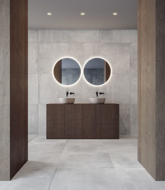 Industria 32x32 Lithium | Gramercy Kitchen and Bath