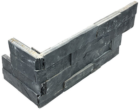 Ledger Stone 6×18 Carbon Assembled Corner