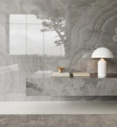Lustra 63x126 Onyx Halo Polished | Gramercy Kitchen and Bath