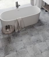 Malena 13x13 Carbon Matte | Gramercy Kitchen and Bath