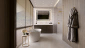 Mjork 32x32 Ash | Gramercy Kitchen and Bath