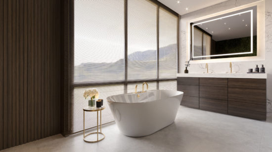 Mjork 32x32 Ash | Gramercy Kitchen and Bath